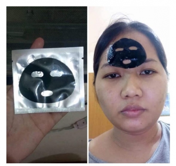 Rendelt egy arcmaszkot a netről