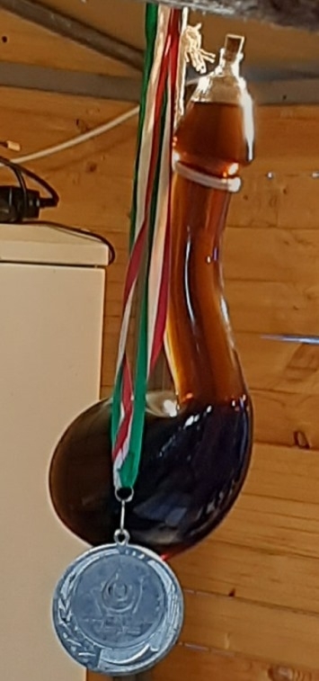 Egy díjnyertes palack bor