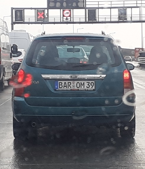 Egy német rendszám, amit mi magyarok megmosolygunk