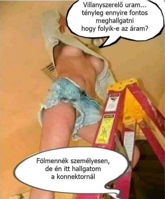 Segítséget kért a villanyszerelő