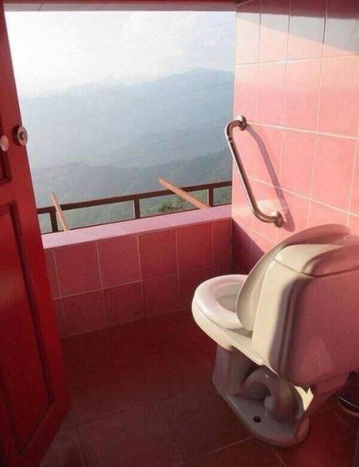 Gyönyörű kilátás és friss levegő