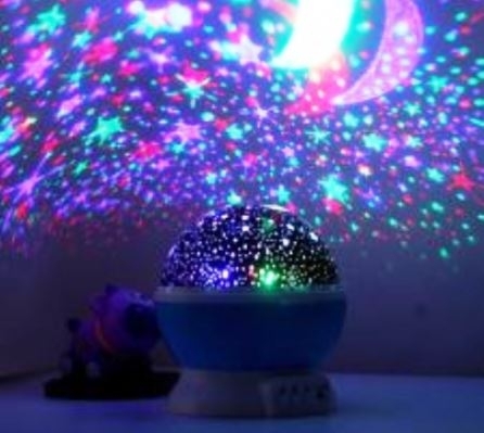 Csillagkivetítő lámpa - Káprázatos világítás a gyerekszobába (x)