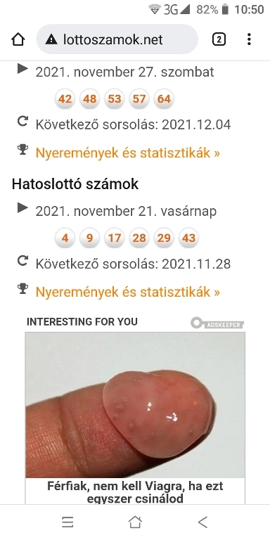 Íme a heti nyerőszámok