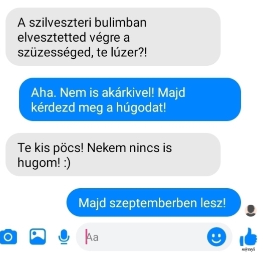 Szilveszteri buli után