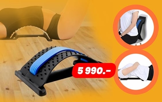 Ortopéd deréktámasz masszás és gerincfájdalom csillapító pad (x)