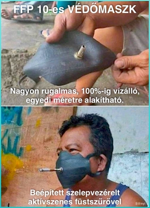 FFP 2-es maszk? Ugyan már!