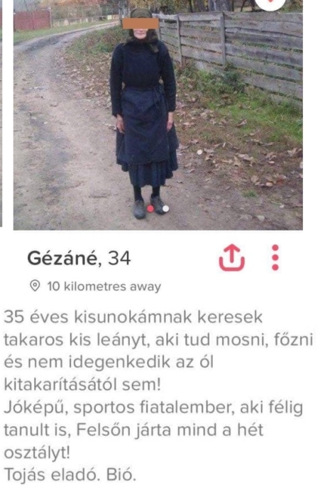 Teri néni besegítene az unokának