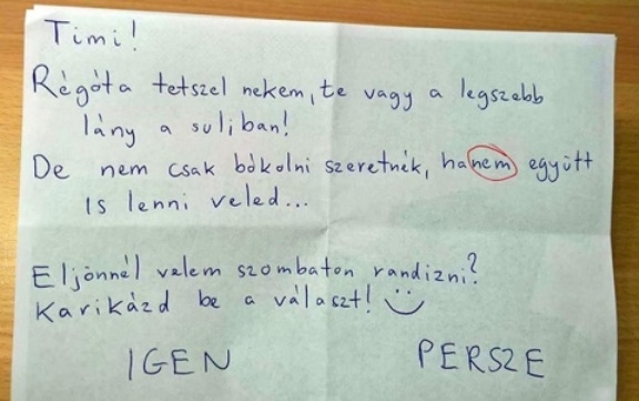 Napisztar, társkereső rovat