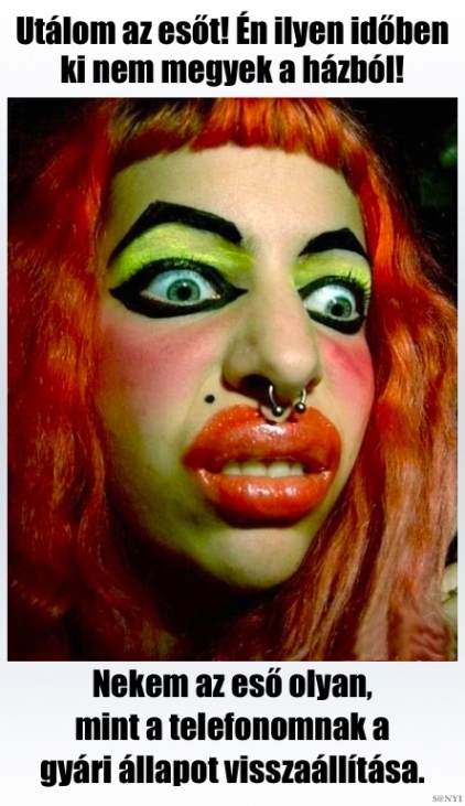 Pluviofobia, más néven ombrofóbia