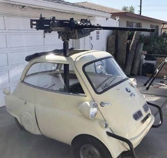 Ő ezzel menne a harcba