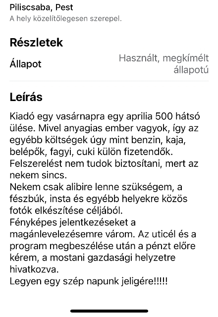 Egy igazi úriemberre leltem a face-en