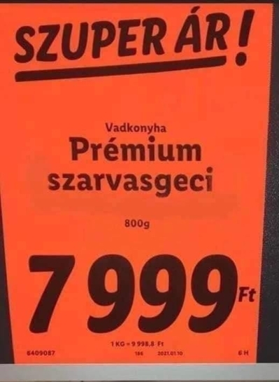 Bizarr termékajánló