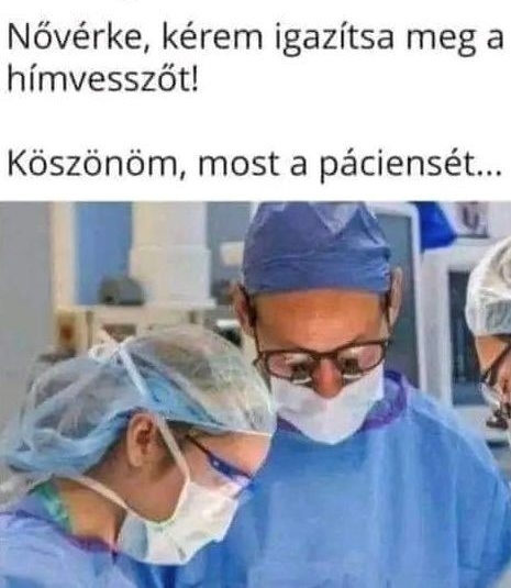 Urológiai műtét közben