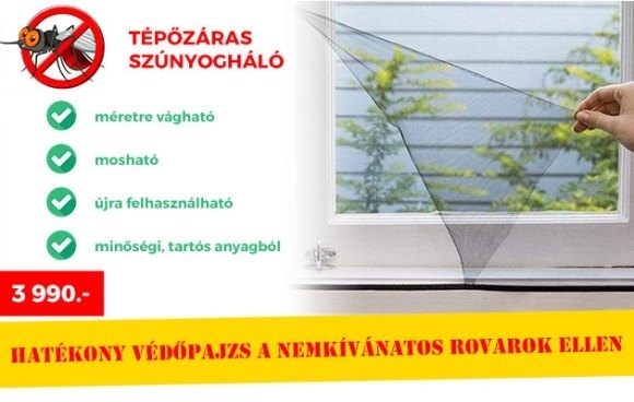 Tépőzáras szúnyogháló (x)