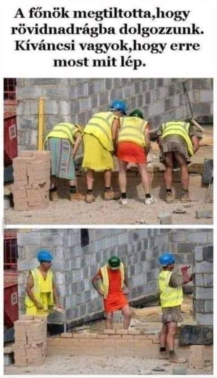 Ilyen melegben muszáj egy kis szellőzést biztosítani