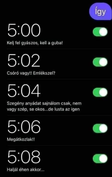 Haver, te hogy motiválod magad reggel?