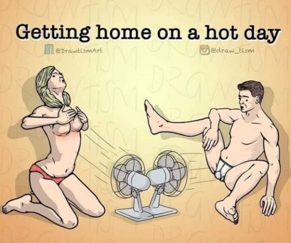 Amikor egy forró nap után hazaérsz, és nincs klíma a pecódban