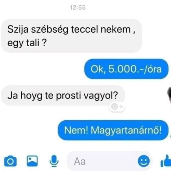 Csajozna az írástudatlan 🙂