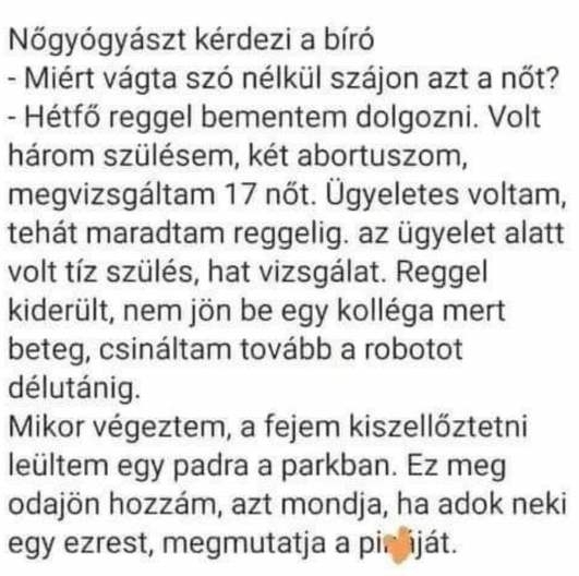 Eközben a bíróságon