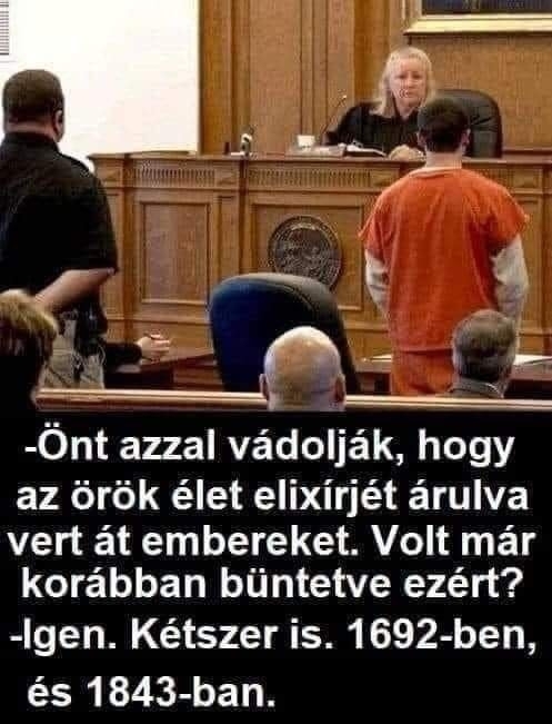 Eközben a bíróságon