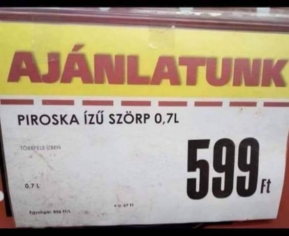 Befutott a nap ajánlata