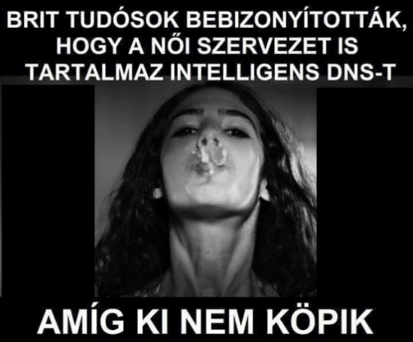 Úrinő nem köpköd! 🙂