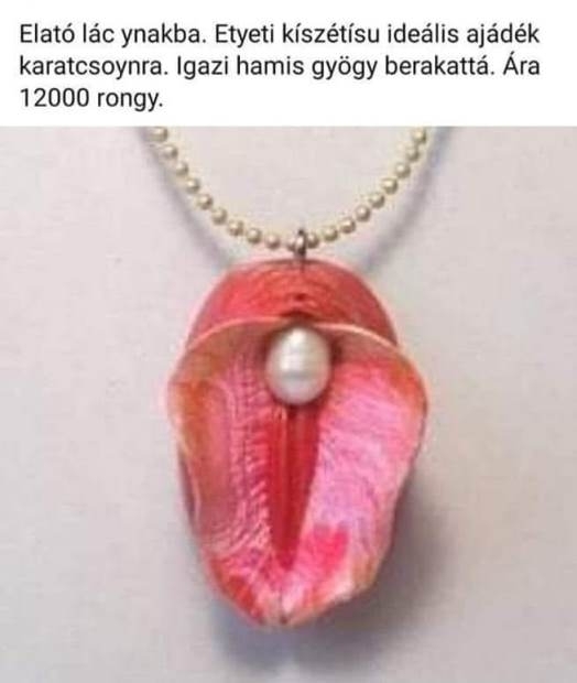 Igazi hamis gyöngy 😮