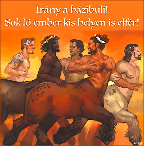 Hétvége van, Kentaurok! Lóra fel!