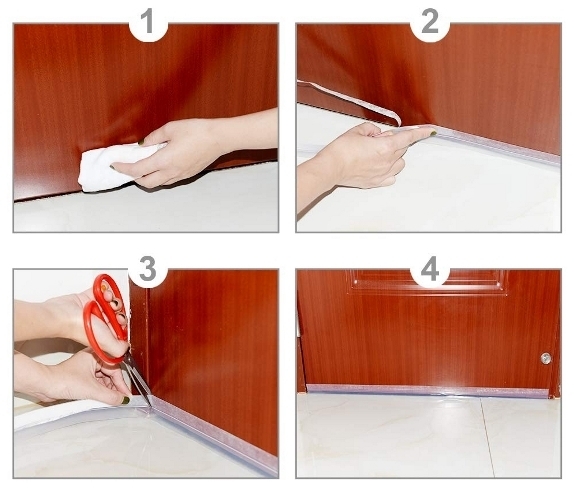 Szilikon ajtószigető szalag (x)