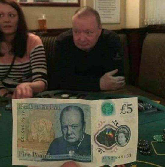 Egy Winston Churchill hasonmás