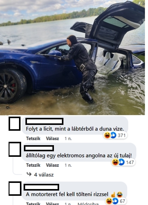 Elkelt a Dunába esett Tesla: egymásra licitáltak a vevők