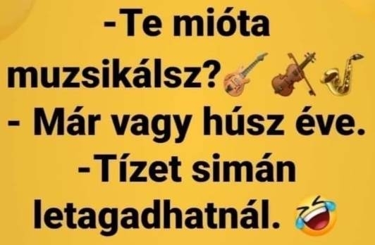 Két zenész beszélget