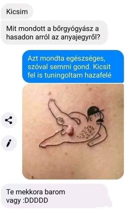 Elcsíptünk egy üzenetváltást