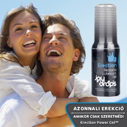 Erection Power Gel - Erekciót elősegítő zselé (+18 )