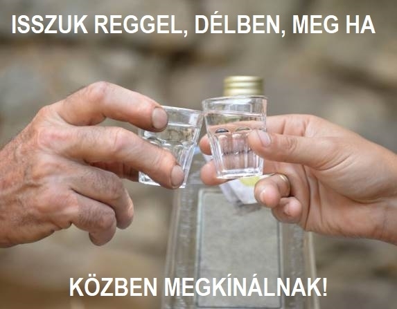 Faluhelyen olyan a pálinka, mint a kávé
