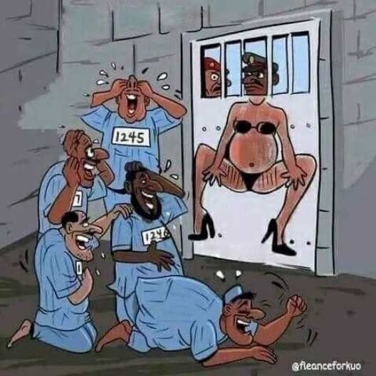 Ők ezzel szórakoztatják magukat a cellában