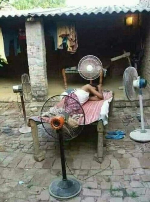 A hőséget mindenki nehezen viseli