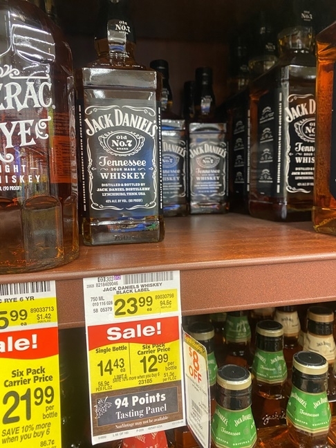 Ilyen egy whisky akció Amerikában