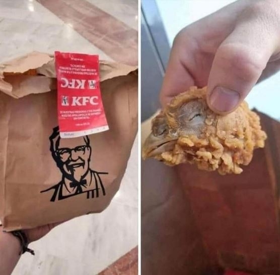 Volt egy kis fejetlenség az egyik angliai KFC-ben