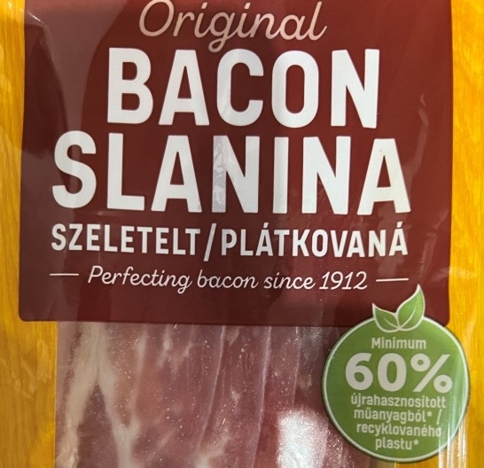 Bacon 60% műanyagból