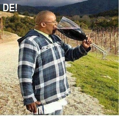 Hétvége van, egy pohár bort megihatok ebéd után, nem?