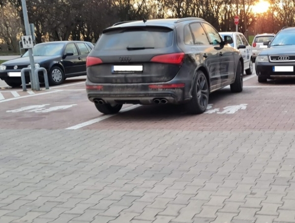 Baja, Lidl parkoló