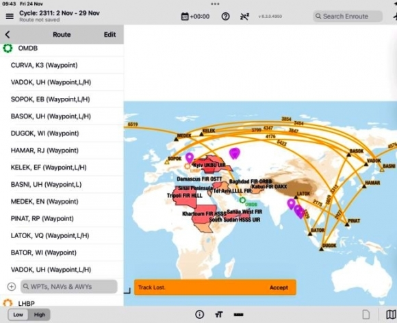 Amikor egy magyar pilóta repülési tervet készít