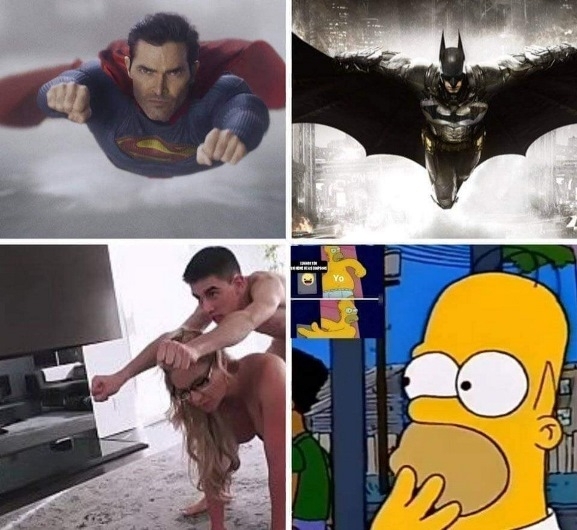 Különféle fajta szuperhősök