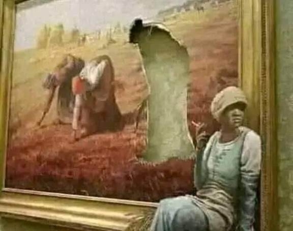 Tartott egy gyors cigiszünetet