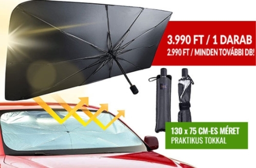 Ezt tedd, ha meleged van a kocsiban - zseni hővédő megoldás érkezett (x)