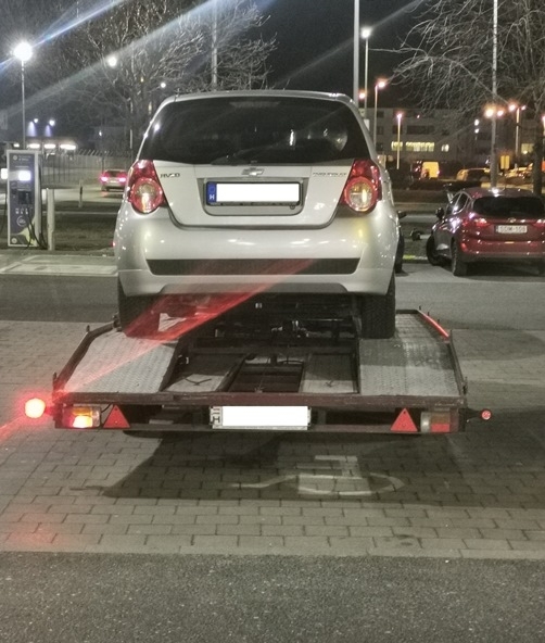 Szombathely, Lidl parkoló