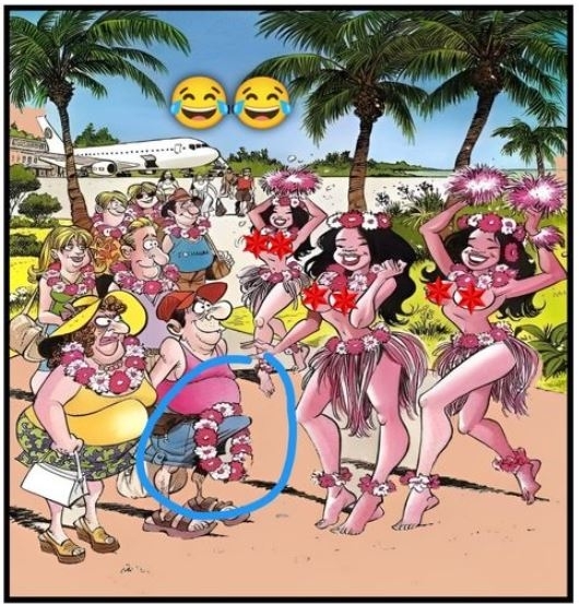 Hősünk izgalomba jött a csinos lányoktól