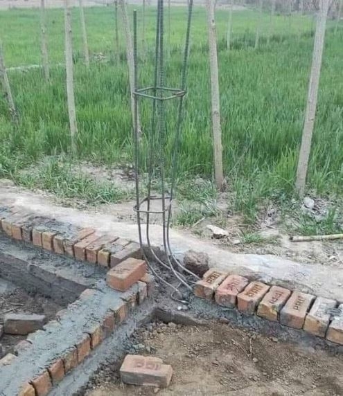 Megkezdődött a telken az építkezés