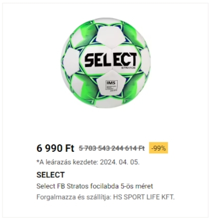 Foci EB extra akciók a Decathlonnál
